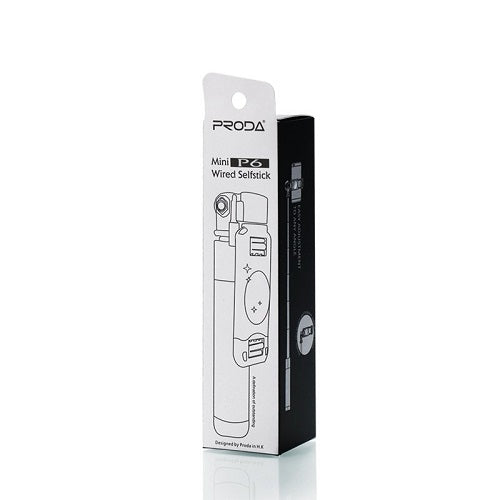 Монопод Remax Selfie Stick PRODA RP-P6 mini Pink