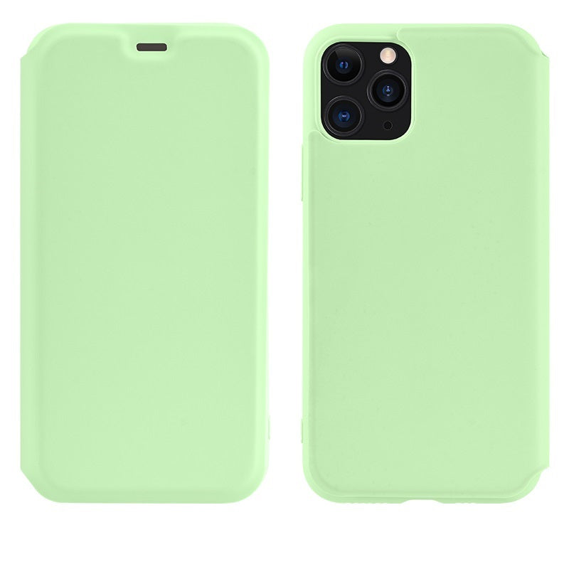 Чохол-книжка Hoco Colorful series liquid silicone для Apple iPhone 11 Pro Max Red