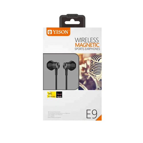 Bluetooth навушники Yison E9 Black
