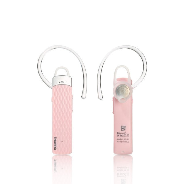 Bluetooth гарнитура Remax RB-T9 Pink