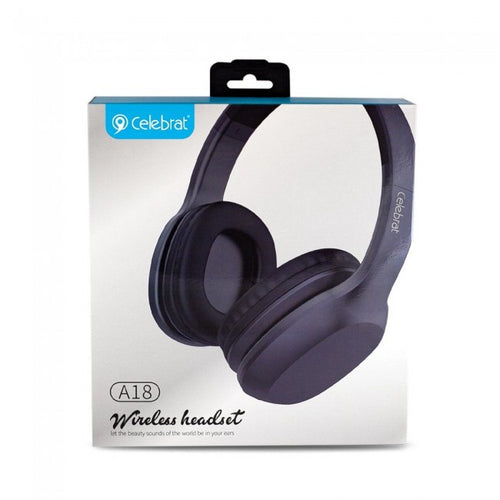 Bluetooth навушники Celebrat A18 Чорний