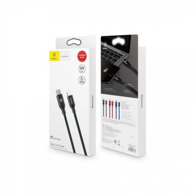 Кабель Baseus X-type Type-C (3A) 1m Black