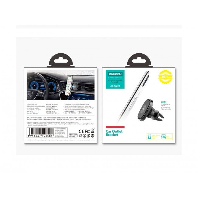 Автодержатель Joyroom ZS202 car holder air outlet Black