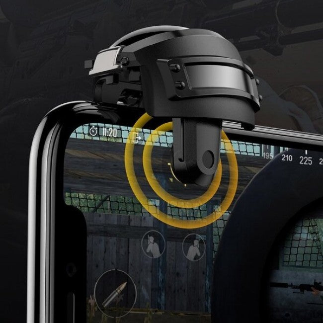 Ігрові тригери для телефону Baseus Level 3 Helmet PUBG Gadget GA03 Camouflage Black