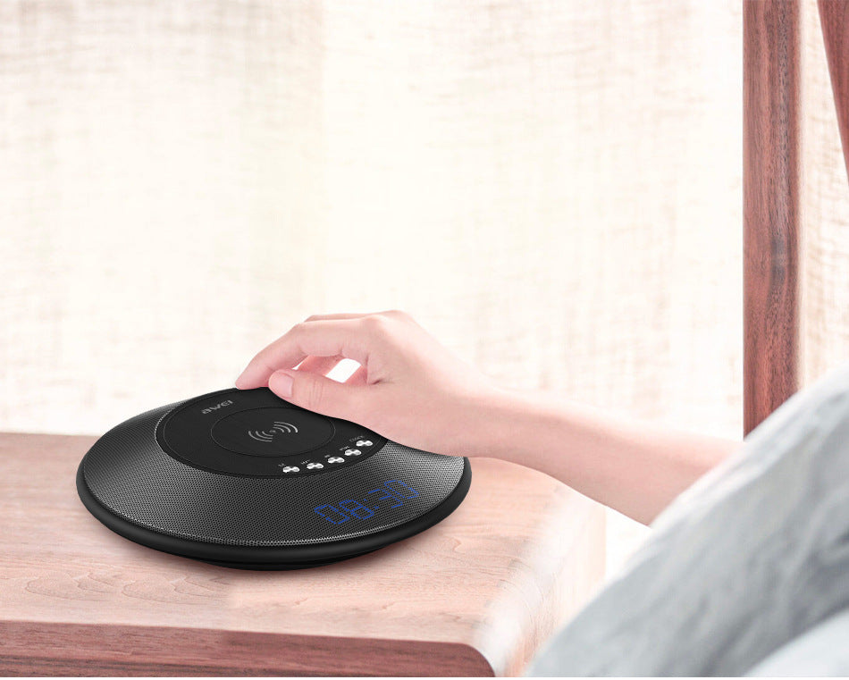 Колонка Awei Y290 Bluetooth with wireless charger Black