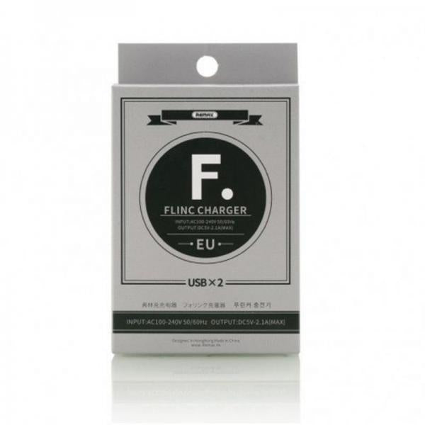 Мережевий зарядний пристрій Remax RP-U29 (2USB, 2.1A) Black