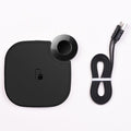 Бездротовий зарядний пристрій Hoco S5 Rich power 2-in-1 wireless charger Black
