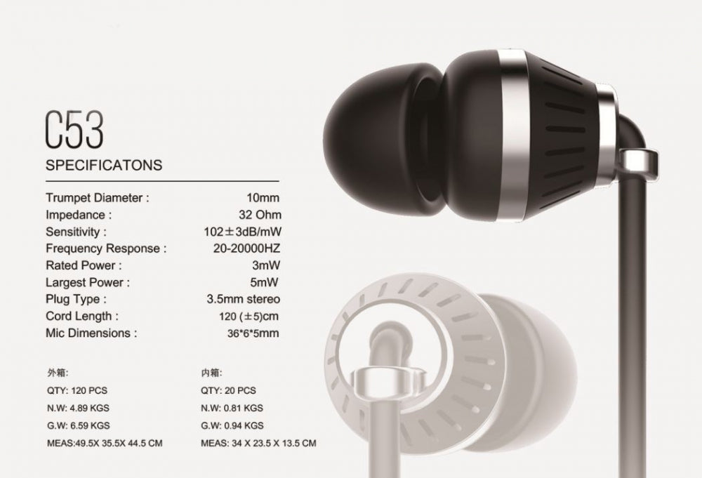 Навушники Gorsun GS-C53 Black
