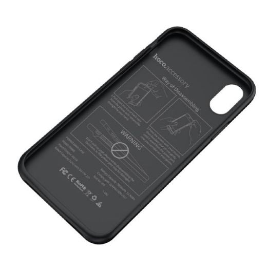 Чохол-PowerBank Hoco BW6B Wayfarer for iPhone X/XS 3500mAh чорний