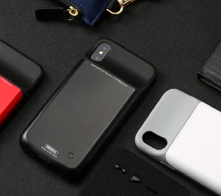 Чохол-PowerBank Remax Penen series PN-04 для iPhone X 3200mAh Black