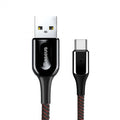 Кабель Baseus X-type Type-C (3A) 1m Black