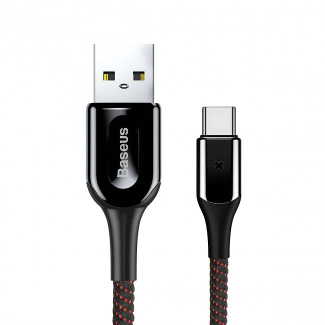 Кабель Baseus X-type Type-C (3A) 1m Black