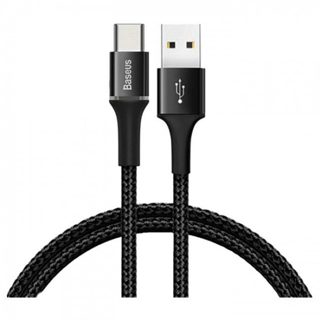 Кабель Baseus halo Type-C (2A) 2m Black