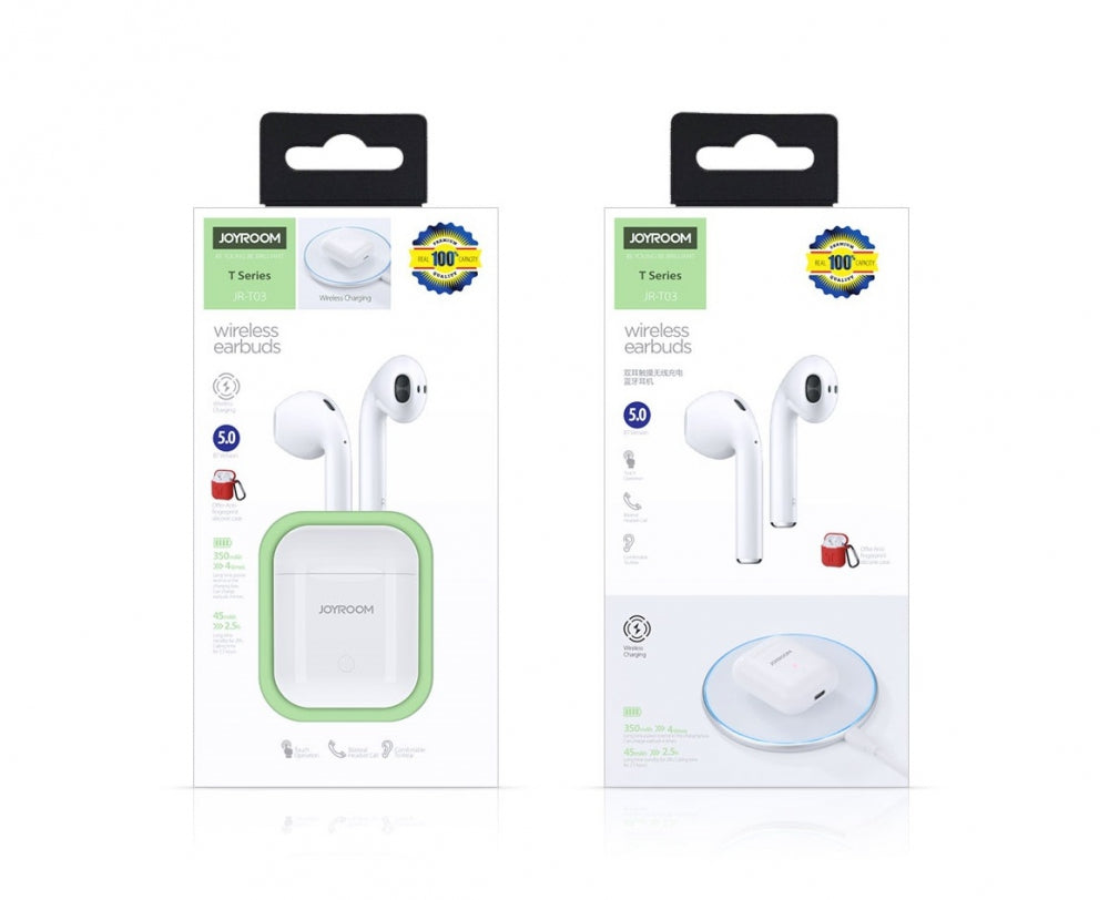 Bluetooth навушники Joyroom JR-T03 White