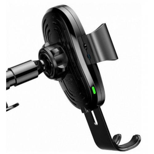 Автодержатель Baseus Wireless Charger Gravity Car Mount (osculum type) Black