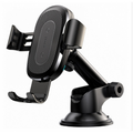 Автодержатель Baseus Wireless Charger Gravity Car Mount (osculum type) Black