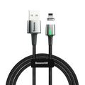 Кабель Baseus Zinc Magnetic Lightning (1.5A) 2m чорний