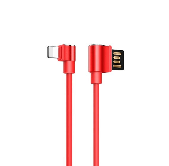 Кабель Hoco U37 Long roam charging Lightning Red