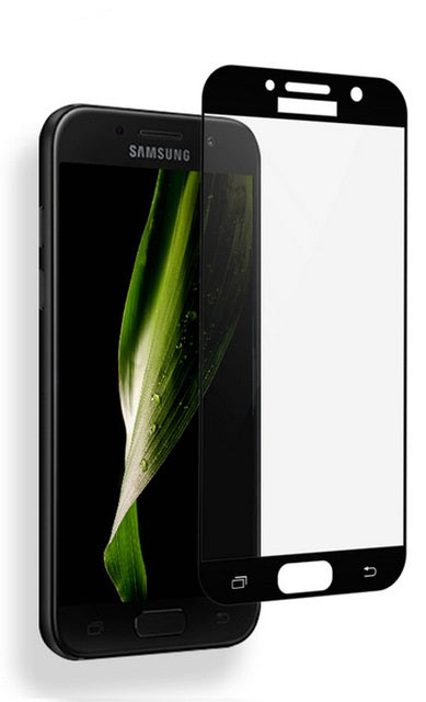Без бренда Захисне скло Full Cover для Samsung Galaxy A5 2017 Чорне