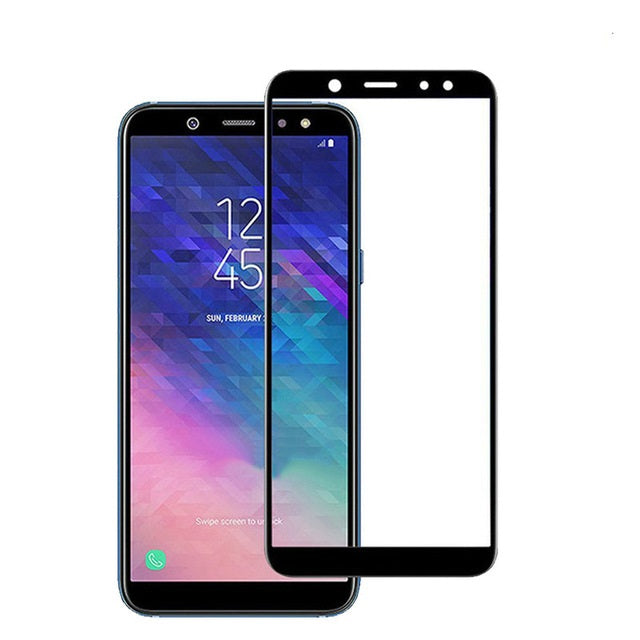 Захисне скло Full Cover для Samsung Galaxy A6 2018/A600 Чорне