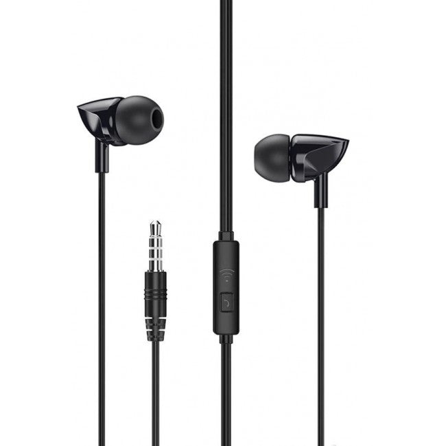 Навушники Remax RW-106 Wired Earphone Black