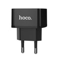 Мережевий зарядний пристрій Hoco C70A Cutting-edge QC3.0 (1USB) Black