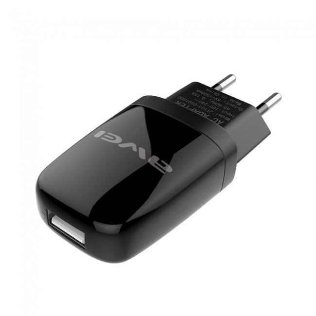 Мережевий зарядний пристрій Awei C-821 Black
