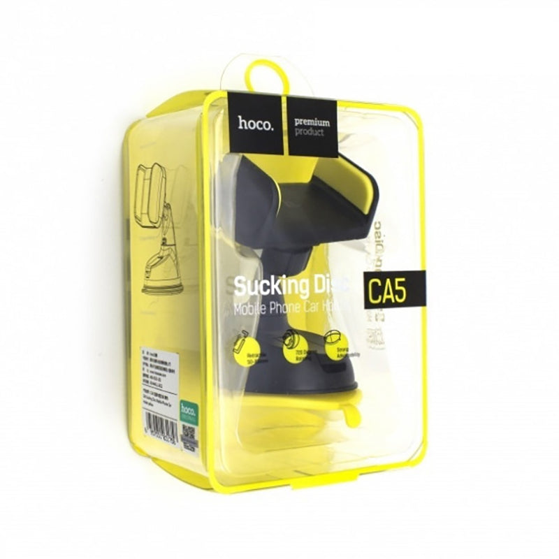 Автодержатель Hoco CA5 Black&yellow