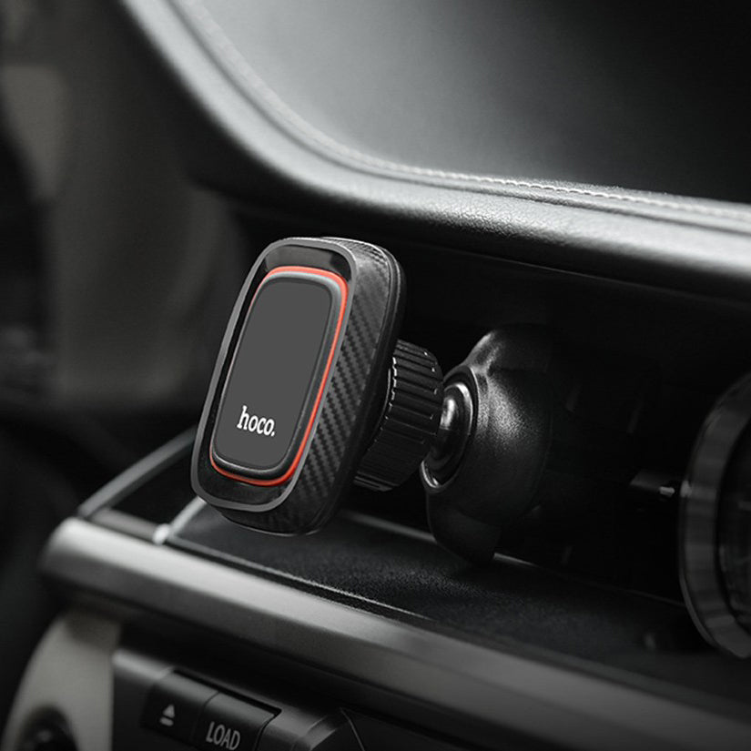 Автодержатель Hoco CA23 Lotto series magnetic air outlet holder Black