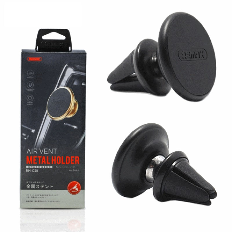 Автодержатель REMAX Air Vent Metal Holder RM-C28 Black