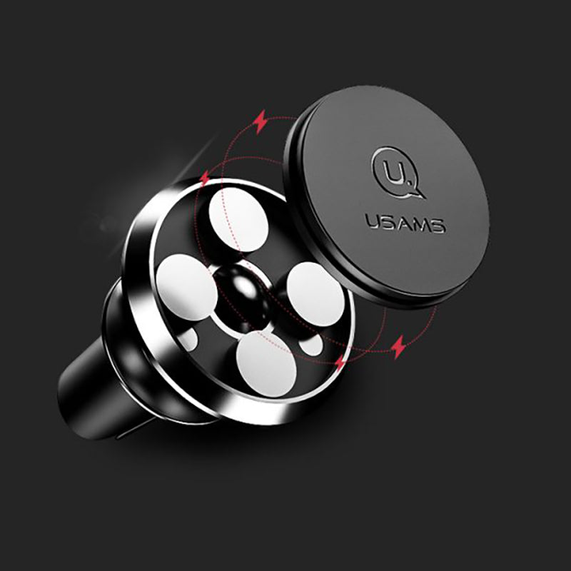 Автодержатель USAMS US-ZJ022 Car Tuyere Magnetic Black