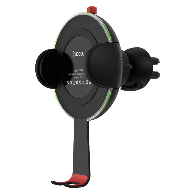 Автодержатель Hoco CW4A Noble rank Car wireless rapid Black