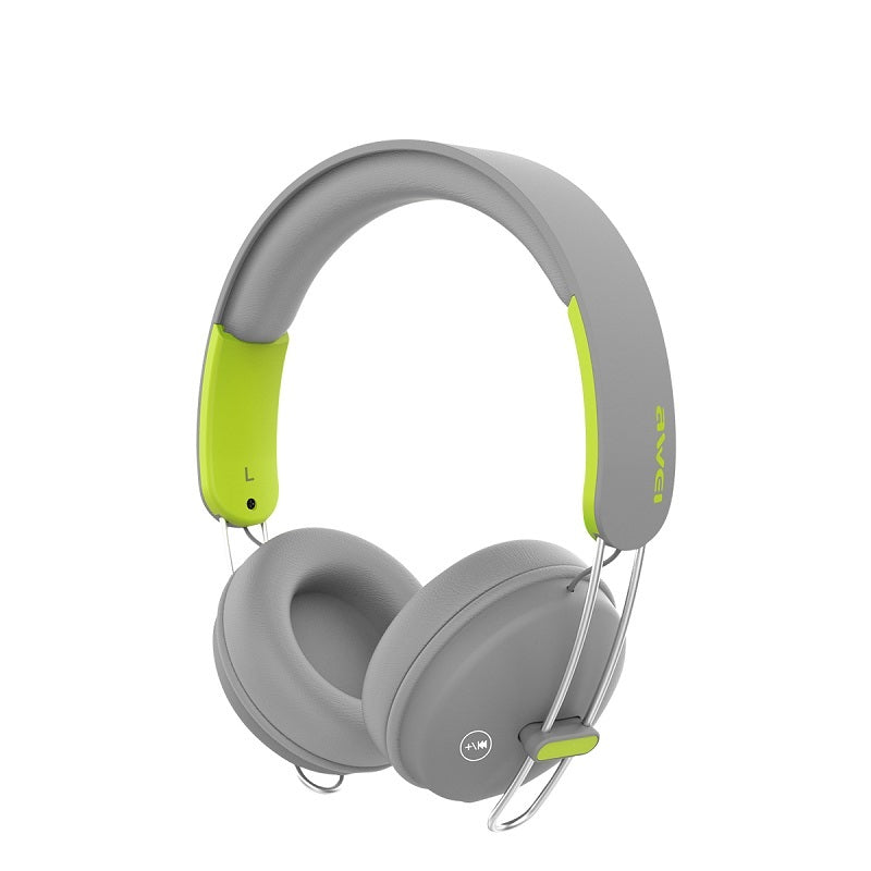 Bluetooth навушники Awei A800BL Grey