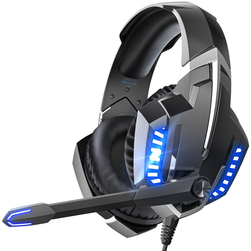 Навушники ігрові Onikuma K18 з мікрофоном Blue