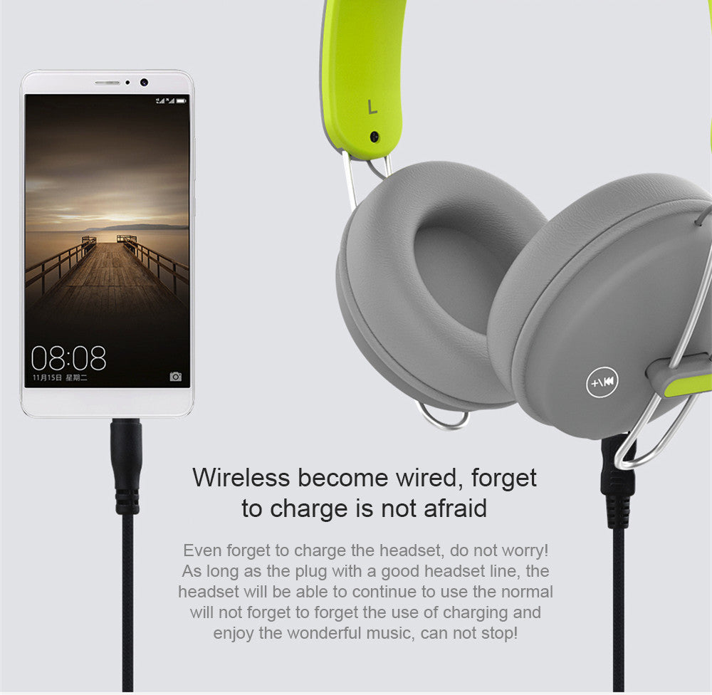 Bluetooth навушники Awei A800BL Black