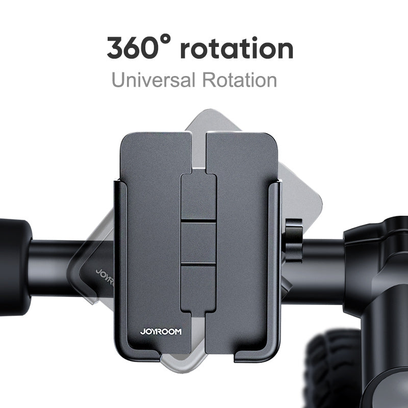 Вело-мото держатель телефона на руль Joyroom JR-ZS252 Metal Bracket For Bicycle Black