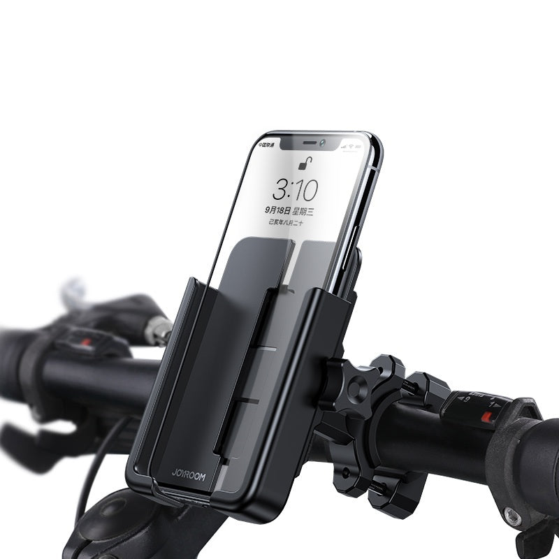 Вело-мото держатель телефона на руль Joyroom JR-ZS252 Metal Bracket For Bicycle Black