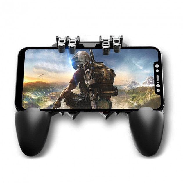 Без бренда Геймпад для смартфона MGC AK-66 (на 6 пальцев, для PUBG Mobile) Black