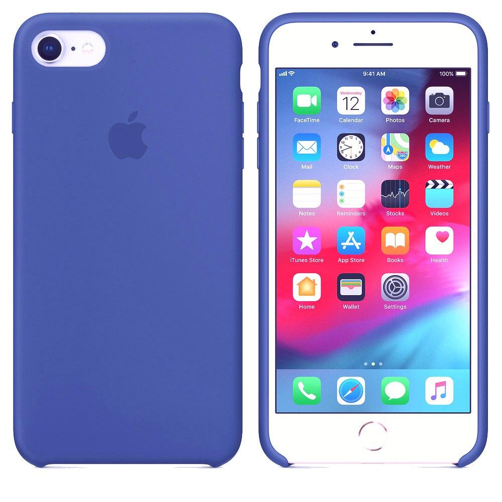 Чохол HC Silicone Case для Apple iPhone 7/8 Lake Blue Без бренда