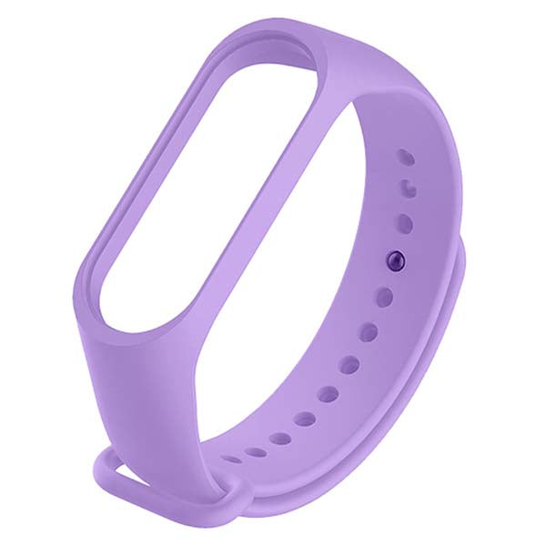 Без бренда Силіконовий ремінець для фітнес браслета Xiaomi Mi Band 3/4 Lilac
