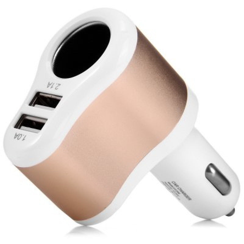 Автомобільний зарядний пристрій Hoco UC206 2USB 3.1A