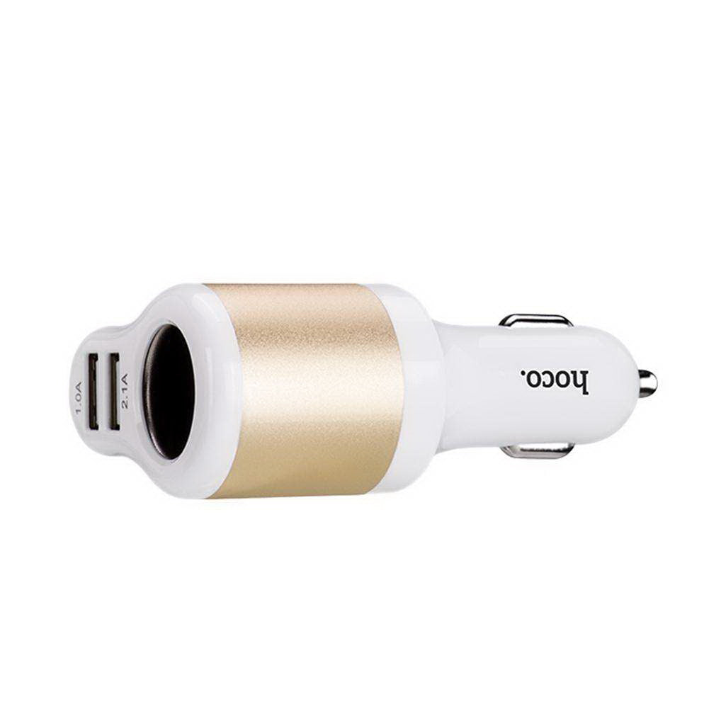 Автомобільний зарядний пристрій Hoco UC206 2USB 3.1A