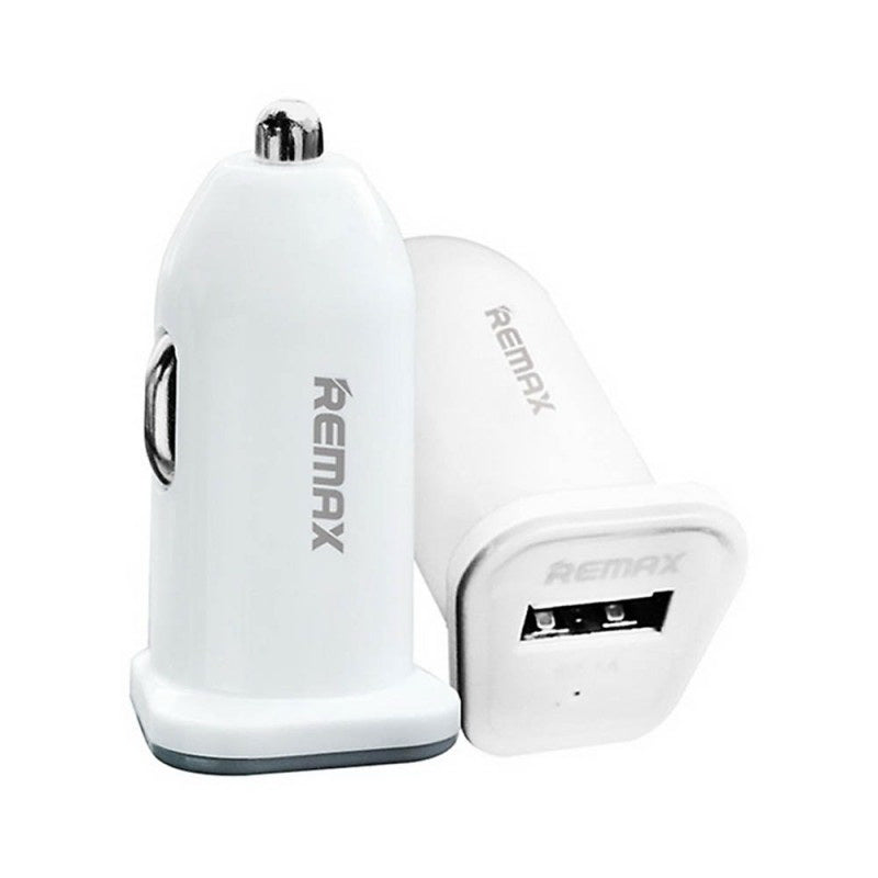 Автомобільний зарядний пристрій Remax RCC-101 Mini (1USB 2.1A) Білий