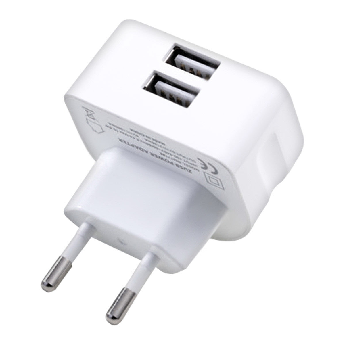 Мережеве зарядне пристрій Remax RMT7188 (2USB 2.1A) White