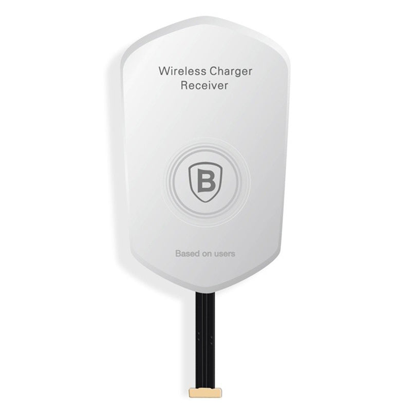 Приемник для БЗУ Baseus QI wireless Micro USB (1A) White