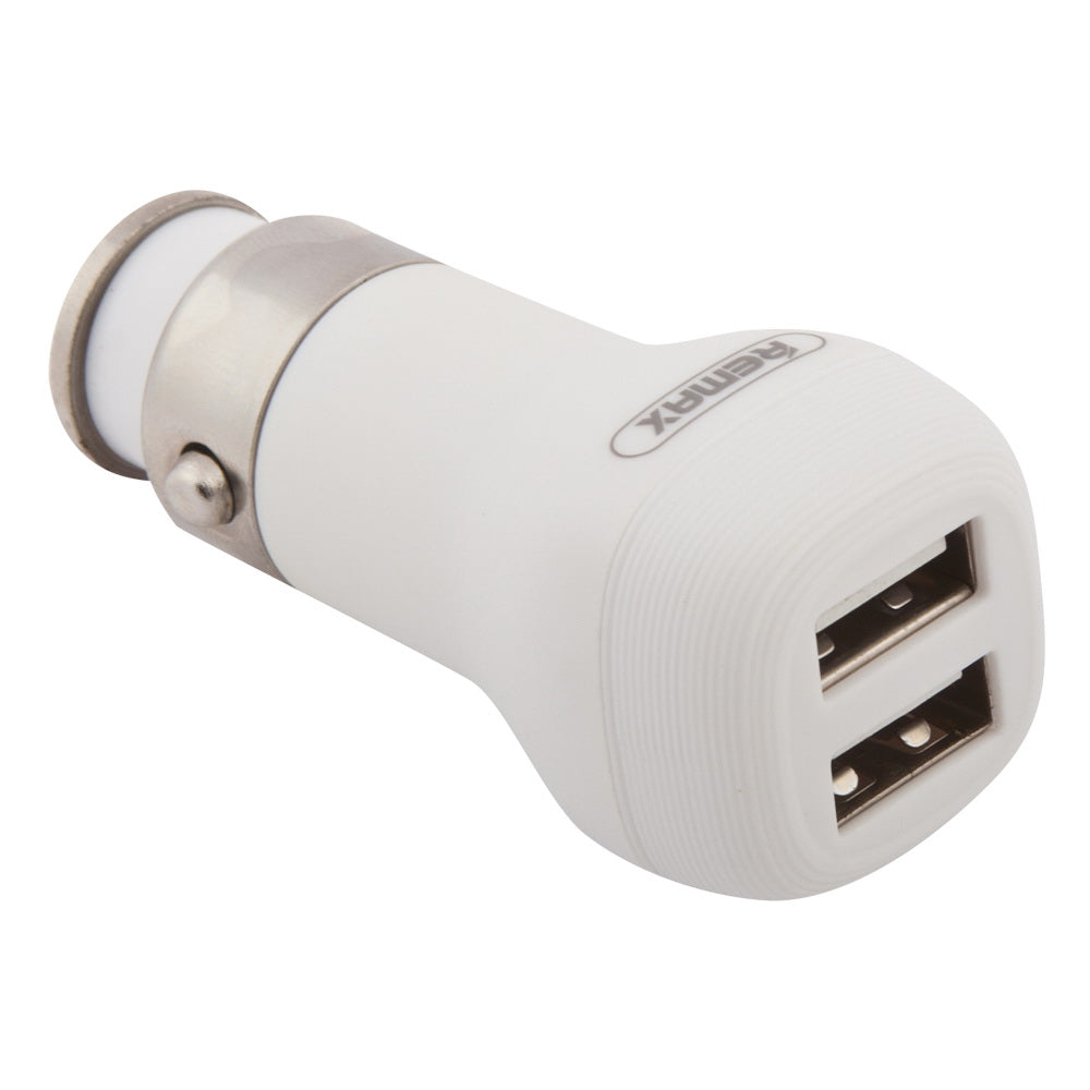 Автомобільне зарядне пристрій Remax RCC207 Flinc (2USB 2.4A) White