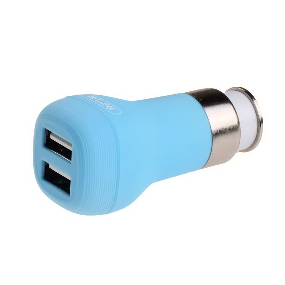 Автомобільне зарядне пристрій Remax RCC207 Flinc (2USB 2.4A) Blue