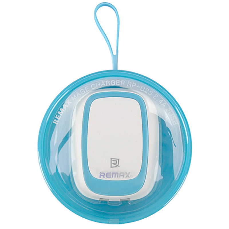 Мережевий зарядний пристрій Remax OR 2 USB 2.4A RP-U23 Blue