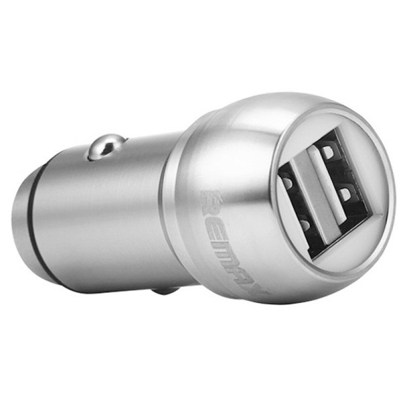 Автомобільне зарядне пристрій Remax RC-C205 (2USB 2.4А) Silver