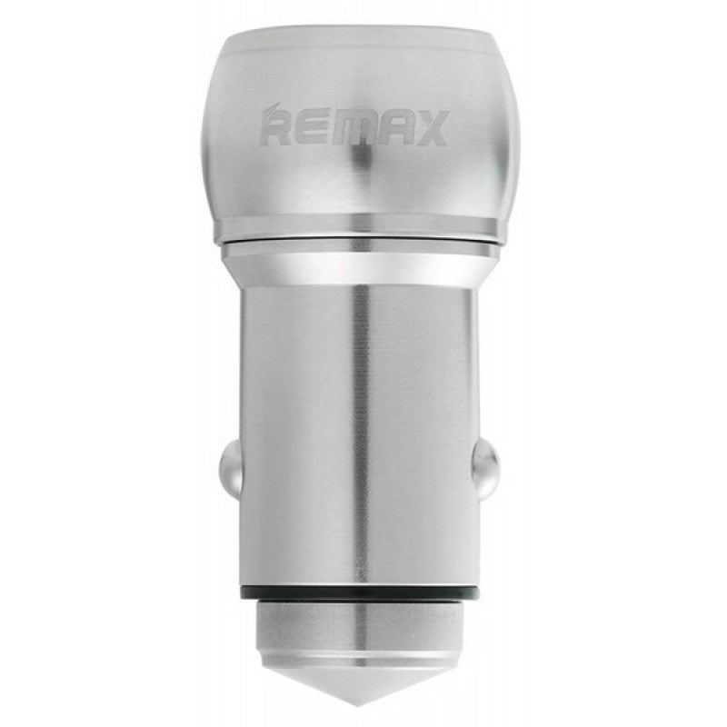 Автомобільне зарядне пристрій Remax RC-C205 (2USB 2.4А) Silver